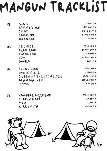 T-shirt Cabaret Vert 2025